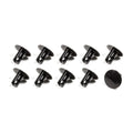 Large Head Button .500 Long Black Alum 10 Pack