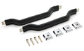 Door Handle Pull Kit Interior Front Includes 2 Screws/2 Cover Pieces/Pull For Half/Full Doors Black Repairs One Door 1987-1995 Jeep Wrangler YJ OMIX