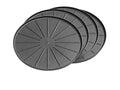 WeatherTech Home Surface Protectors 10in. - Black (Set of 4)