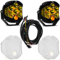 Baja Designs LP6 Single Rock Guard Kit - Clear
