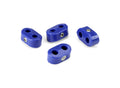 TCLAMP DOUBLE PLACE 7/16IN7/16IN 4 PIECES BLUE