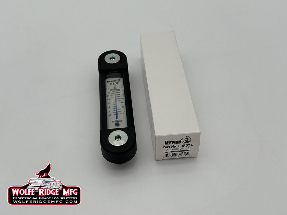 OIL LEVEL GAUGE WITH TEMPERATURE INDICATORGLASS