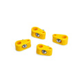 TCLAMP DOUBLE PLACE 3/8IN3/16IN 4 PIECES YELLOW