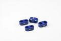 TCLAMP DOUBLE PLACE 1/2IN1/2IN 4 PIECES BLUE