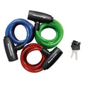 CABLE LOCK KEYED ALIKE COLORED6FT CABLES 5/16IN DIA 3 PACK REDGREEN AND BLUE MASTERLOCK