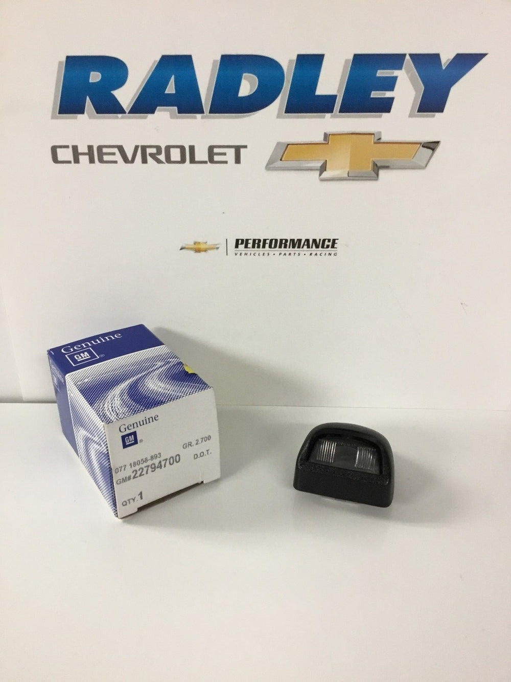 GM Performance auto part