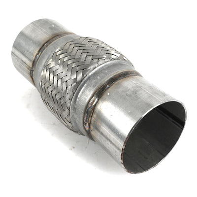 FLEX COUPLING 3IN 8IN OAL W/NECK W/INNER BRAID