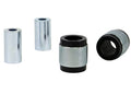 Control arm - upper inner bushing 2 Shell Bushings 2 Tubes 4 Washers Install Guide Grease