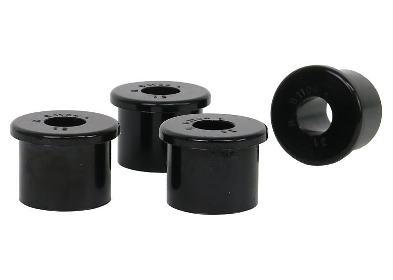 Spring - eye rear and shackle bushing 4 Bushings Grease
