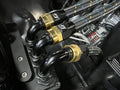 GReddy AN06 120 DEGREE HOSE END SWIVEL BLACK/GOLD ANODIZED