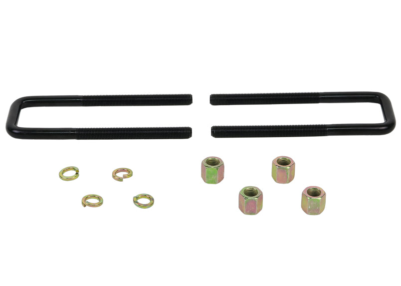 U BOLTS ID50 L175 12MM THREAD SQUARE TOP