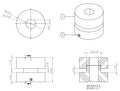 Superpro Front Shock Absorber Upper Bushing Kit