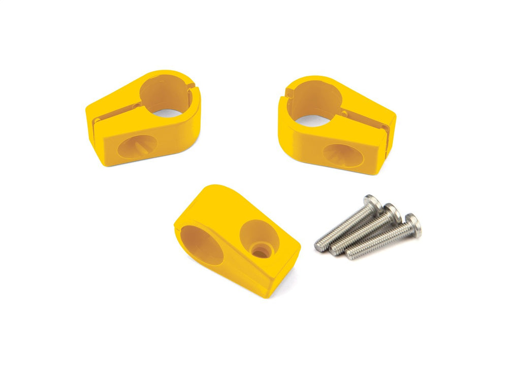 TCLAMP SINGLE PLACE 11/16IN (#8AN) 3 PIECES YELLOW