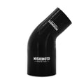 Mishimoto Silicone Reducer Coupler 90 Degree 1.75in to 2.5in - Black
