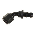 #6 45 Degree Socketless Black