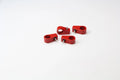 TCLAMP SINGLE PLACE 1/2IN 4 PIECES RED