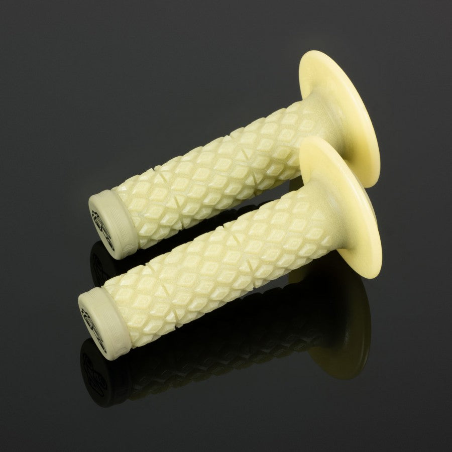 Renthal MX Dual Compound Grips Tapered 1/2 Waffle - Aramid