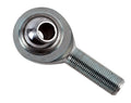 QA1 PCY Series 2-Pc Rod End - Male/Left Hand - .5in Bore x 5/8-18 - Hi-Misalign - Steel w/PTFE