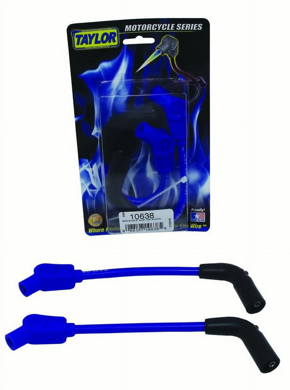 8MM SPIROPRO BLUE 8IN CUSTOM MC 135