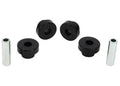 Control arm - lower inner bushing 4 Bushings 2 Tubes Grease