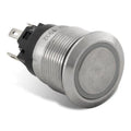 PUSH BUTTON SWITCH, WHITE HALO