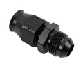 BLACK ALUM TUBE ADPT -8 MALE AN TO 1/2"