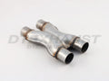 ALUMINIZED X PIPE 2.25IN ID / 2.25IN OD