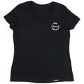 ~(0.3 lbs. 13X7X0)~ T-SHIRT WOMENs MEDIUM BLACK FTVINTAGE FT