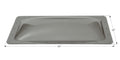 COVER PLUMBING VENT 6 X 6 SATIN SILVER METALLIC