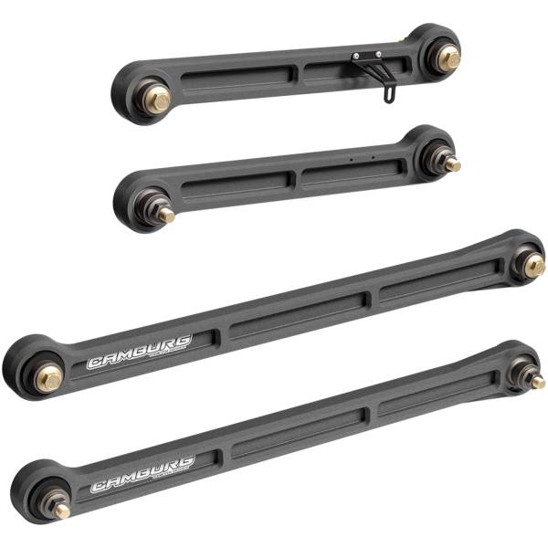 Camburg Toyota Tundra 22-24 Tacoma 2024 Sequoia 23-24 KINETIK Series Rear Billet Trailing Arm Kit (GRAY) 320044-GRY