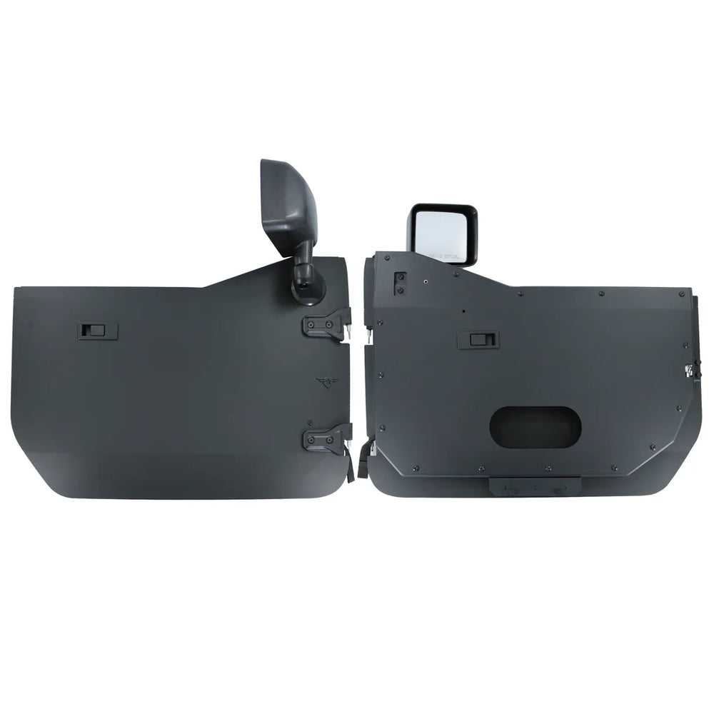 Combat Off Road 2020-2026 Jeep JT Gladiator Full Metal Jacket Doors - Front Pair 35-1036