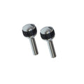 BRONCO DOOR LOCK KNOBS, PAIR