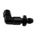 DeatschWerks 10AN Flare Female Swivel 45-Degree to 10AN Flare Female Swivel - Anodized Matte Black