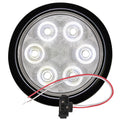 4' ROUND 6 LED; SLDBCKP; FLTCNT;W/A