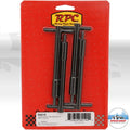 Black Alum T-Bar Wing N ut 4In With 1/4-20 (4)