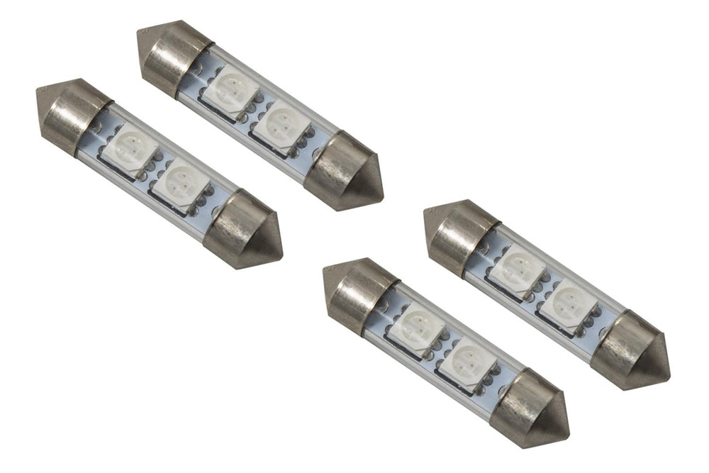 36MM SMF2 LED RED (4PACK)