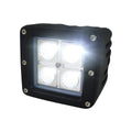 3" 4 LED WORK LIGHT SQUARE- FLOOD B