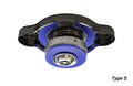 GReddy Type-S 1.3 Radiator Cap Most Nissan / Subaru / Mazda / Mitsubishi / Some Toyota - Black