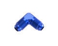 10 MALE 90 DEGREE AN/JIC FLARE ADAPTER CLEAR