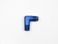 Fragola -6AN x 1/4 NPT 90 Degree Adapter Blue w/ NOS Screen
