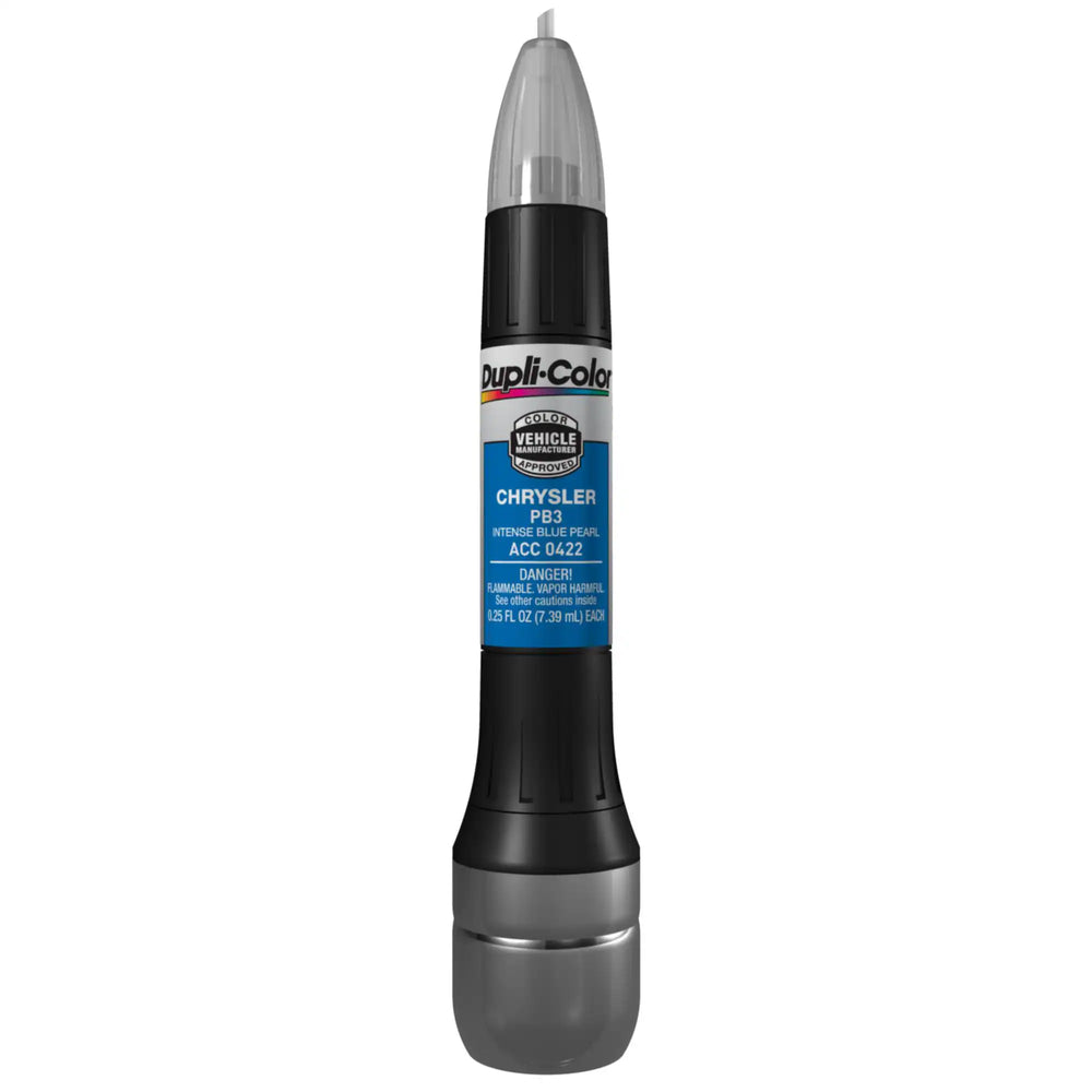 CHRYSLER EXACTMATCH TOUCHUP PAINT; INTENSE BLUE PEARL;0.5 OZ. PENTIP/BRUSH AP