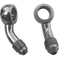 Goodridge 45 Deg Banjo Adaptor compound left for 3/8 or M10 Bolt