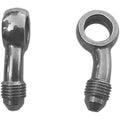 Goodridge 45 Deg Banjo Adaptor compound left for 3/8 or M10 Bolt