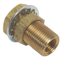 1/4 FNPT BRASS BULKHEAD FITTING