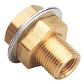 1/4 FNPT BRASS BULKHEAD FITTING