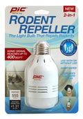 PIC SONIC RODENT REPELLER AND LED L