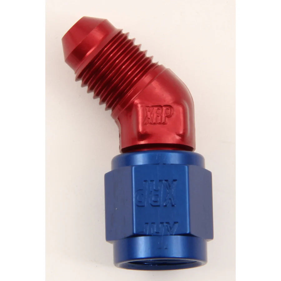 #4 45 Deg Fem Swivel to Male Flr Forged Fitting