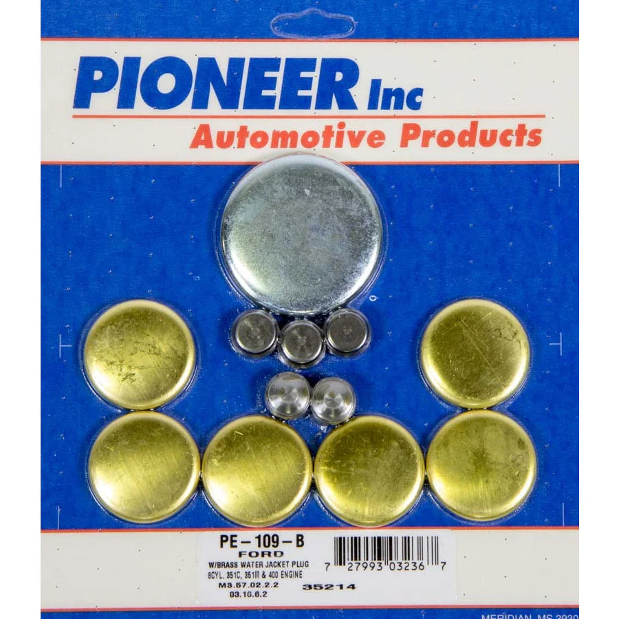 400 Ford Freeze Plug Kit - Brass