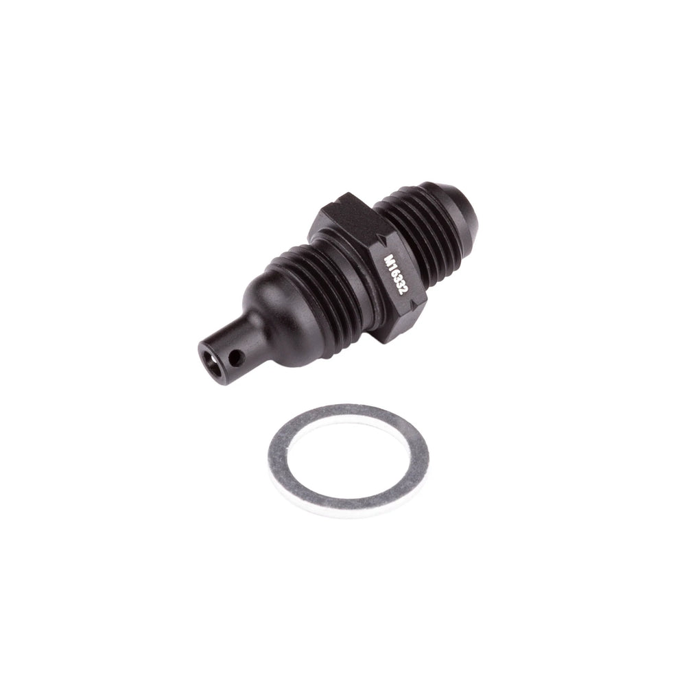 Chase Bays M16x1.5 3/32 Flow Restrictor to 6AN Power Steering Adapter