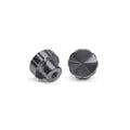 2 GRAPHITE BILLET KNOBS CANNOT BE ADVERTISED OR PROMOTED ONLINE GRAPHITE